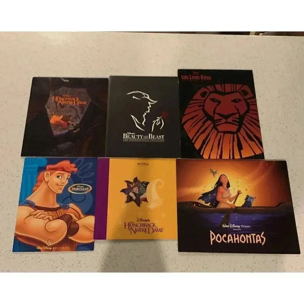 Vintage disney program books